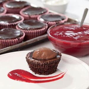 choc-fudge-cakes